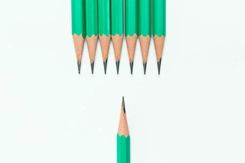 Pencil isolate on  white background Foto stock
