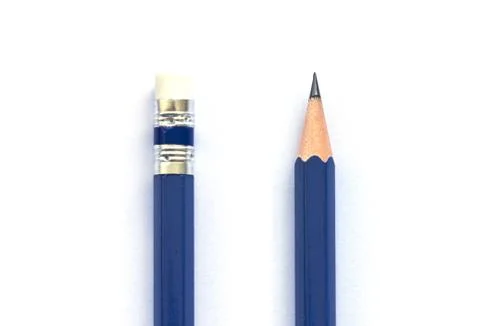 Pencil isolate on white 写真素材