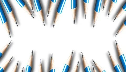 Pencil isolated Stock Photos