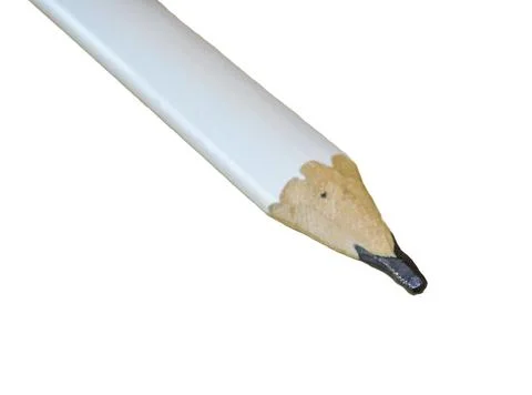 Pencil isolated on white background Stock Photos