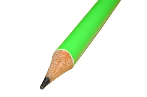 Pencil isolated on white background 스톡 사진