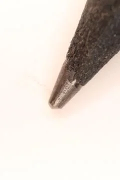 Pencil Lead. Macro Closeup. Stock Photos