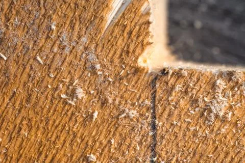 Pencil lines on the Board Stock Photos