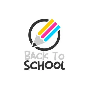 Pencil logo vector template, Creative Pencil design concepts illustration, .. Stock Illustration