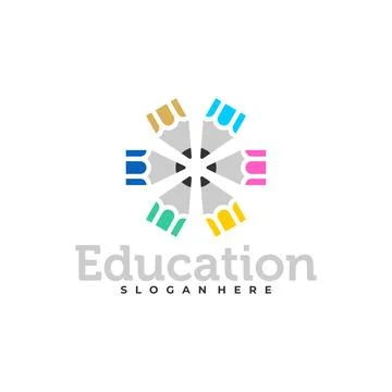 Pencil logo vector template, Creative Pencil design concepts illustration, .. Stock Illustration