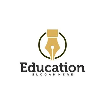 Pencil logo vector template, Creative Pencil design concepts illustration, .. Stock Illustration