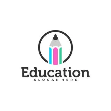 Pencil logo vector template, Creative Pencil design concepts illustration, .. Stock Illustration