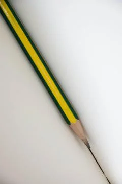 Pencil on note Stock Photos