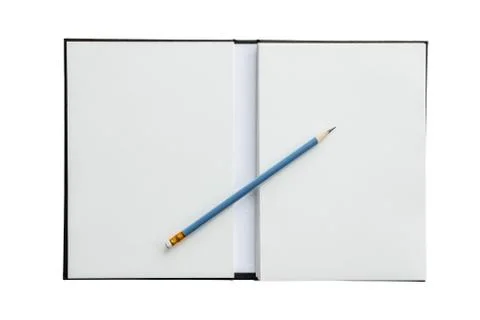 Pencil with paper Stock Photos