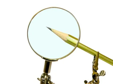 Pencil for plotting Stock Photos