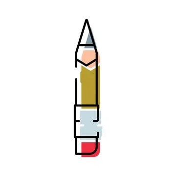 Pencil representing education, learning, and creative thinking Illustration