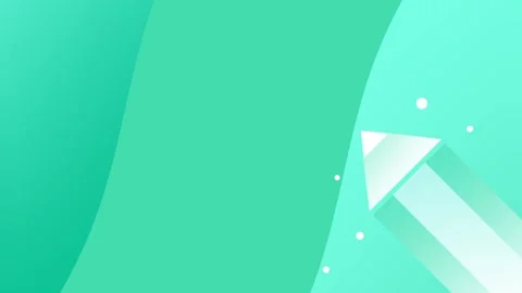 Pencil Rocket Creative Stock Footage 336063259