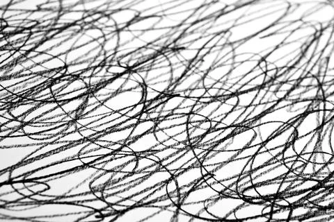 Pencil scribble textures Foto stock