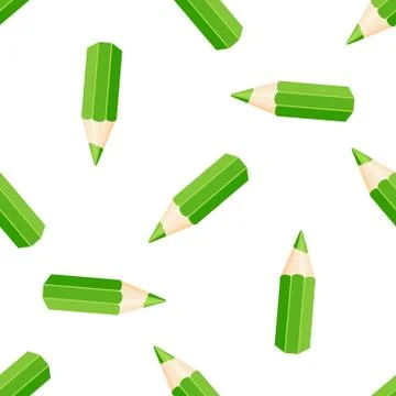 Pencil seamless isolated Stock Illustration