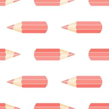 Pencil seamless isolated Stock-Illustration