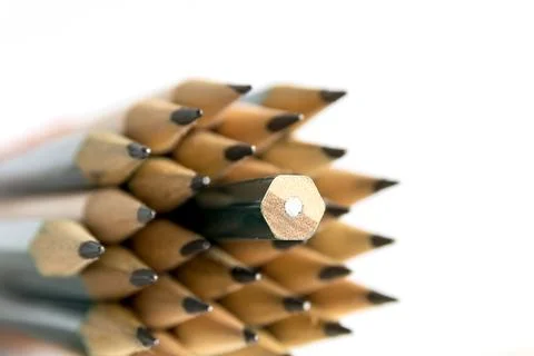 Pencil sharp stick Stock Photos