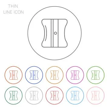 Pencil sharpener Stock Illustration