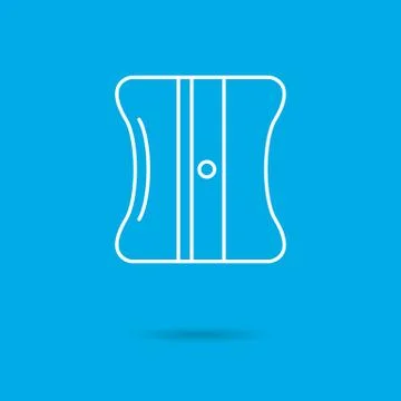 Pencil sharpener 스톡 일러스트