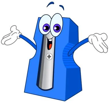Pencil sharpener Illustrazione stock