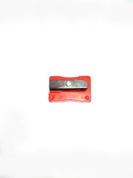 Pencil Sharpener Isolated on White Background. Stock Photos