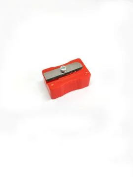 Pencil Sharpener Isolated on White Background. Stock Photos