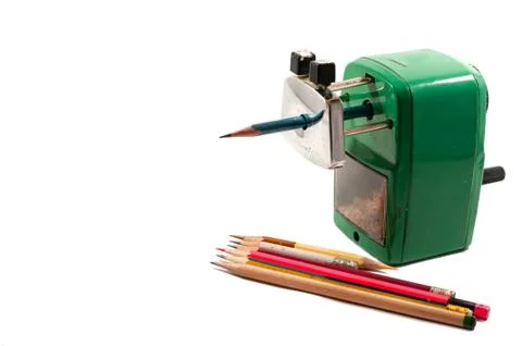Pencil sharpener, learning tool, thai student Stock Photos
