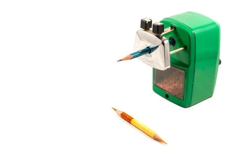 Pencil sharpener, learning tool, thai student Stock Photos