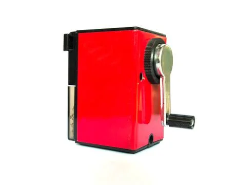 Pencil sharpener of pencil Stock Photos