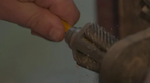 Pencil Sharpener - Phantom Miro Stock Footage 60648710