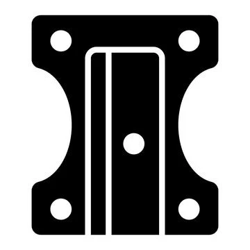 Pencil Sharpener Vector Icon Design Illustration Stock Illustration
