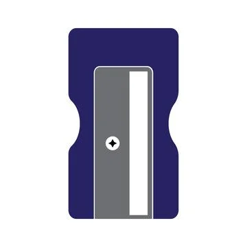 Pencil sharpener vector icon Stock Illustration