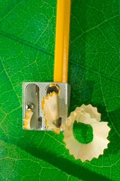 Pencil sharpner 库存照片