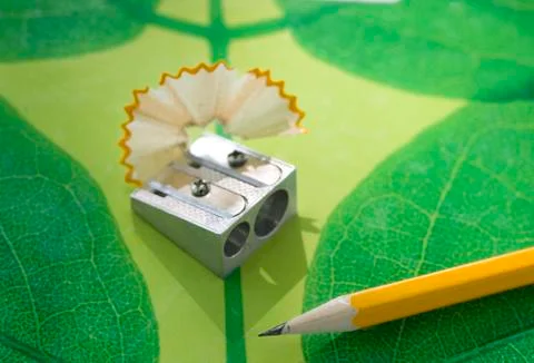 Pencil sharpner Foto stock