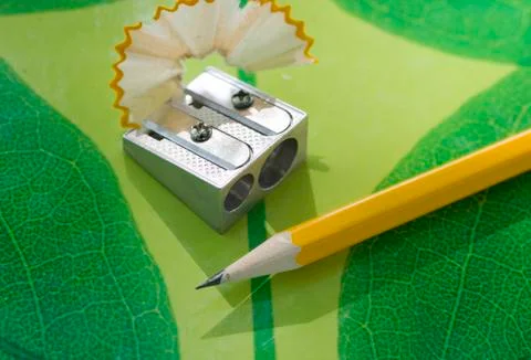 Pencil sharpner 库存照片