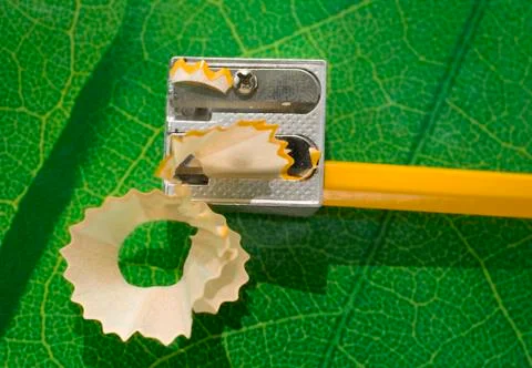 Pencil sharpner 库存照片