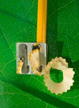 Pencil sharpner 库存照片