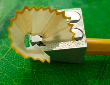 Pencil sharpner Stockfoto's