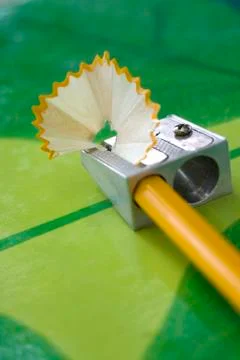 Pencil sharpner 库存照片