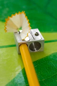 Pencil sharpner Stock Photos