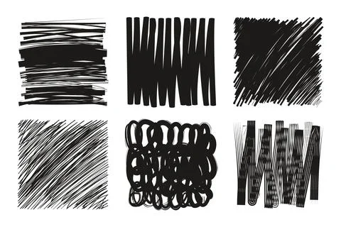 Pencil sketch texture. Black hatching. Hand drawn grunge graphic. Diagonal .. Stock Illustration
