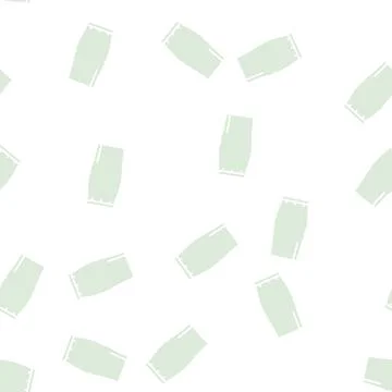 Pencil skirt glyph seamless pattern Stock Illustration