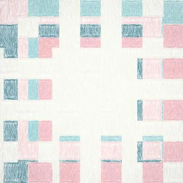 Pencil square colored graphic elements. Dynamic lines. Template for the desig Stock Illustration