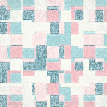 Pencil square colored graphic elements. Dynamic lines. Template for the desig Stock Illustration