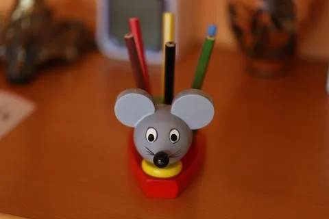 Pencil stand Stock Photos