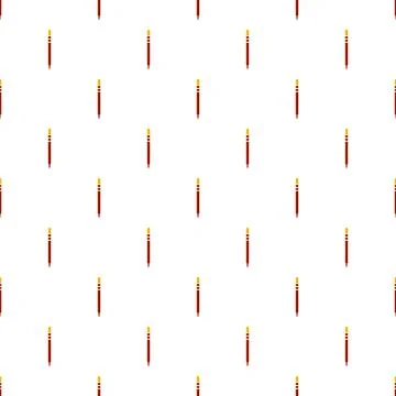 Pencil stationery tools seamless repeating background pattern Stock Illustration