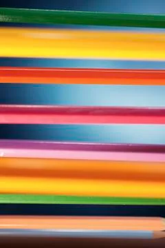 Pencil stripes Stock Photos