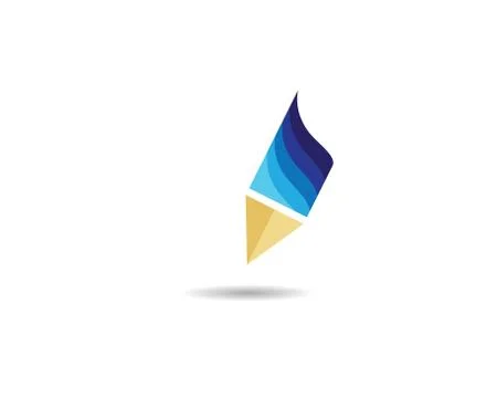 Pencil symbol vector icon Stock Illustration