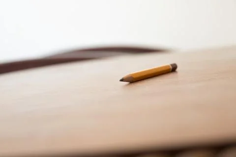 Pencil on the table Stock Photos