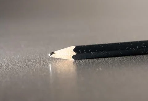 Pencil on the table Stock Photos