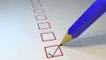 Pencil ticking boxes survey vote exam loop 4K 4k or 4k+ Resolution